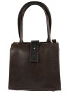 Mini Alice Handbag Natural Leather Brown