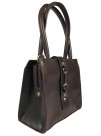 Mini Alice Handbag Natural Leather Brown