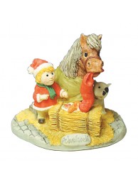 Thelwell Model Santa Snack Brown Xmas 2006