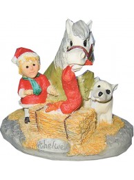 Thelwell Model Santa Snack Grey