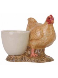 Eggcup With Chicken Buff Orpington