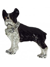 Dog Brooch - Boston Terrier