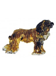 Dog Brooch - Afghan Hound