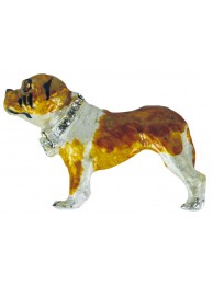 Dog Brooch - Old English Bulldog