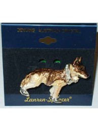 Dog Brooch - German Shepherd