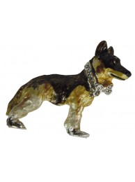 Dog Brooch - German Shepherd