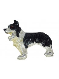 Dog Brooch - Border Collie