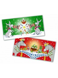 Christmas Cracker & Christmas Dinner (pk 10) 5 Each Of 2 Designs