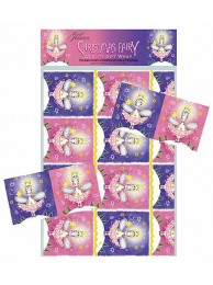 Christmas Fairy Gift Wrap (2 Sheets & 2 Tags) 697mm X 499mm