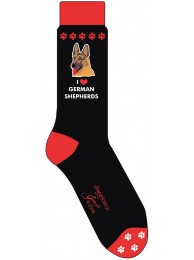 Doggie Sox I Love German Shepherd