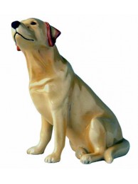 Labrador Sitting Yellow