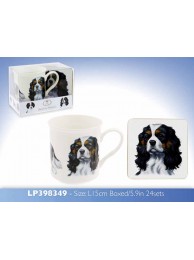 Bone China Mug & Coaster Cocker Spaniel
