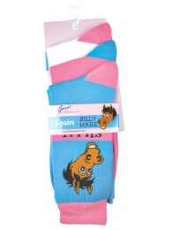 Adult Sock Silly Mare Pack Of 3 Designs