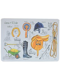 Tablemats (4) Horse 21cm X 29cm