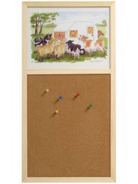 Nosey Neighbours Cork Pin Board