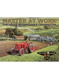 David Brown Cropmaster Metal Sign