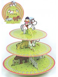 Horse 3-tier Cake Stand