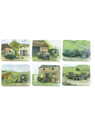 Landrover Coaster Set Of 6