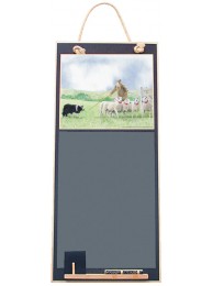 One Man And His Dog Chalk Board