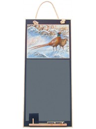 Winter Pheasant Chalk Board