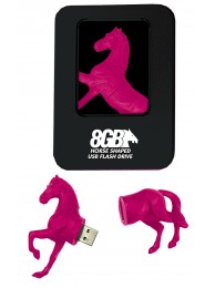 Pink Horse 8gb Usb Flash Drive