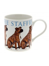 Brindle Staffie Mug