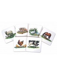 Farmyard Set Of 6 Coasters Was £9.95