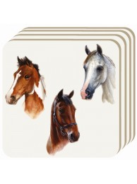 Horse Portraits Coasters (set Of 4)