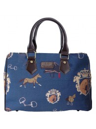 Royal Equestrian Barrel Bag
