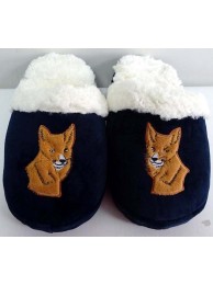 Fox Slippers Large Gift Boxed