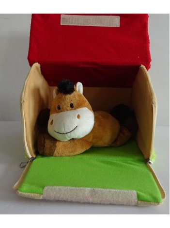 Stable Bag With 3 Horse Inside