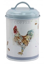 Country Cockerel Coffee Canister
