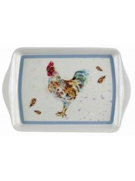 Country Cockerel Small Tray