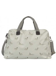 Hare Oilcloth Weekend Bag
