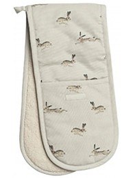 Hare Double Oven Gloves