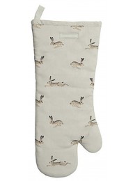 Hare Oven Gloves - Single Gaunlet