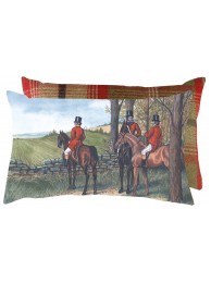 Taking In The View Tweed Backed Cushion