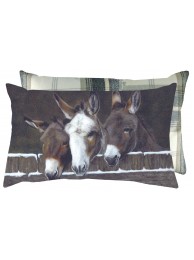 Gold|frankincense| Myrrh Tweed Backed Cushion