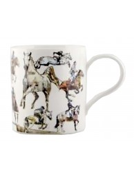 Horse Riding Mug By Julia Hook