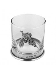 Pewter Pheasant Single Tumbler