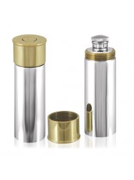 Pewter 4oz Cartridge Flask