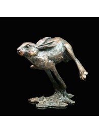 Bronze Medium Hare Running