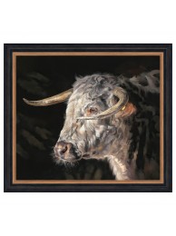 Print British Longhorn