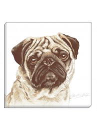 Canvas Print Waggygogz Pug