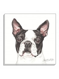 Canvas Print Waggygogz Boston Terrier