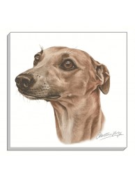 Canvas Print Waggygogz Whippet