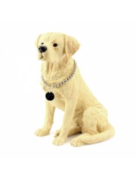 Fireside Golden Labrador