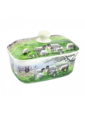 Sheep Butter Dish