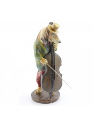 Hound Dog Musician Double Bass