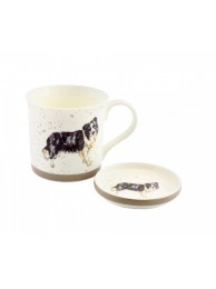 Collie Mug And Coaster